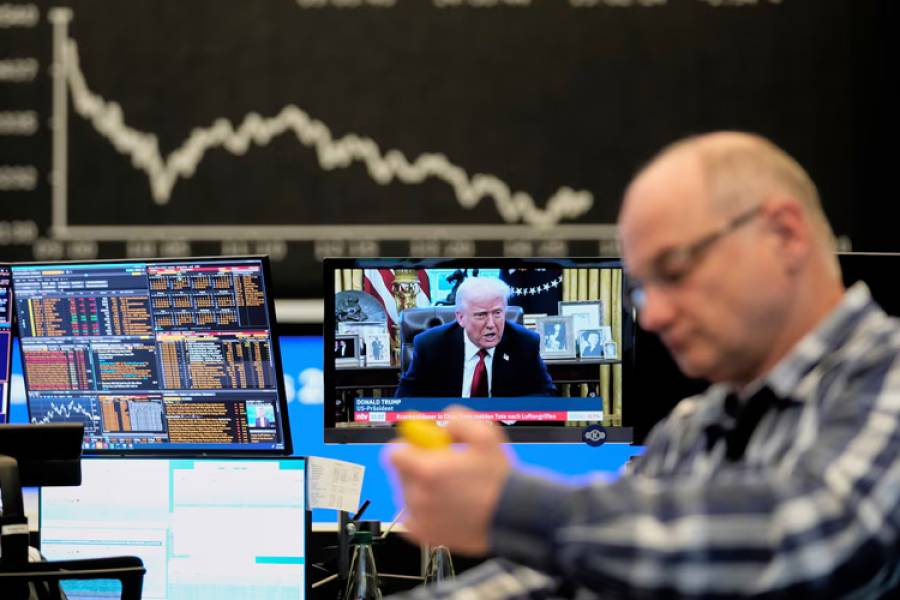 El inicio de la guerra arancelaria sacude los mercados y bajan fuerte las bolsas europeas y asiáticas