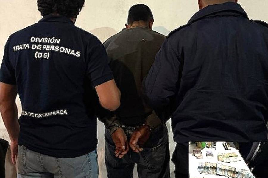 Allanamiento en Belén: detienen a sospechoso de Trata de Personas y rescatan a una mujer