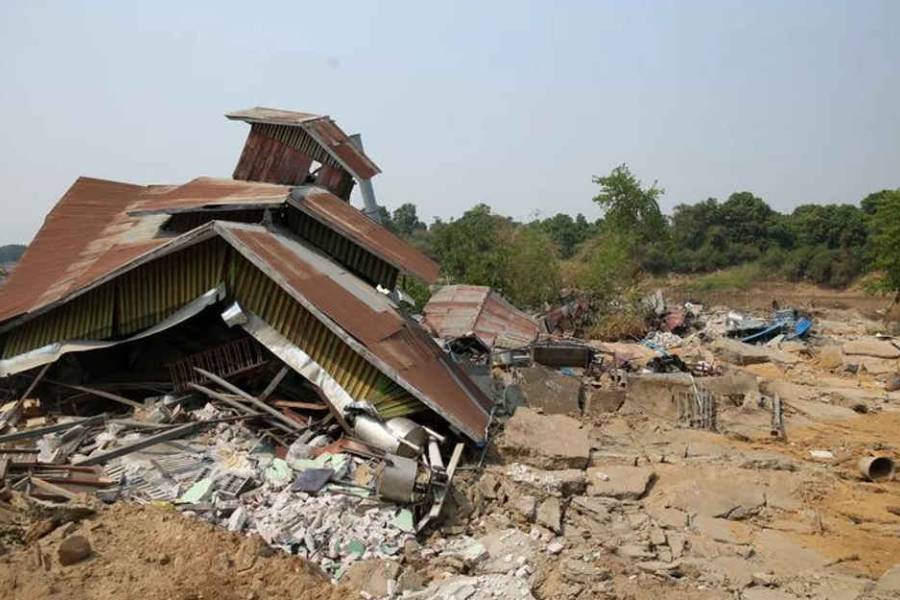 Subió a 3.649 la cifra de muertes por el terremoto en Myanmar