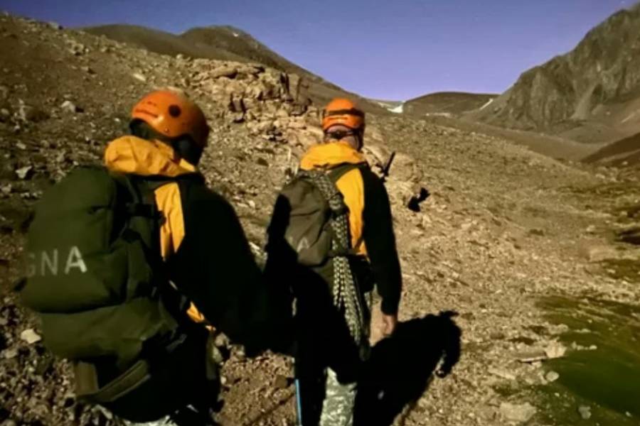 Hallaron el cuerpo de un andinista en el ascenso al Cerro Mercedario en San Juan