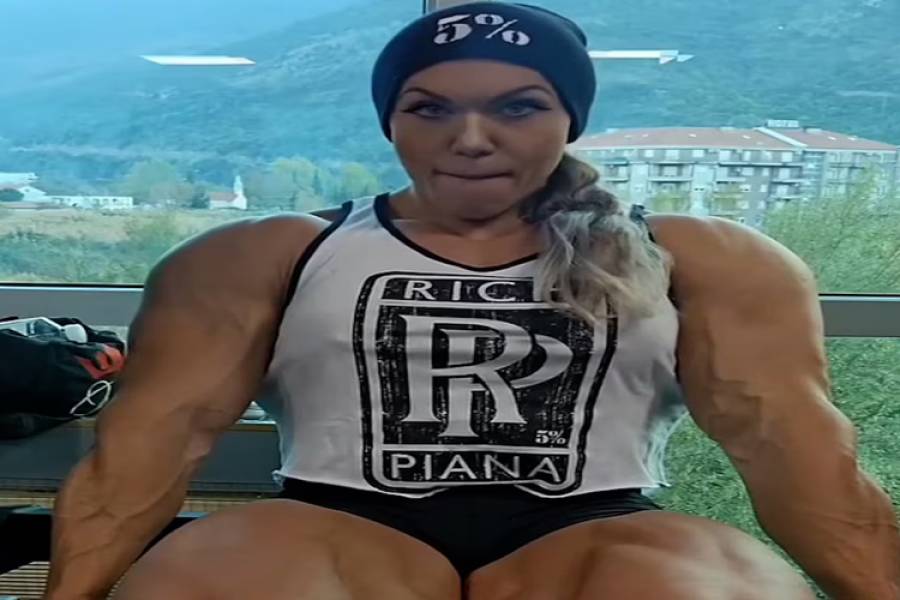 Nataliya Kuznetsova, la mujer más musculosa del mundo 
