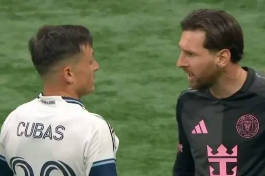 Furia en la Concachampions: el tenso cruce entre Lionel Messi y Andrés Cubas