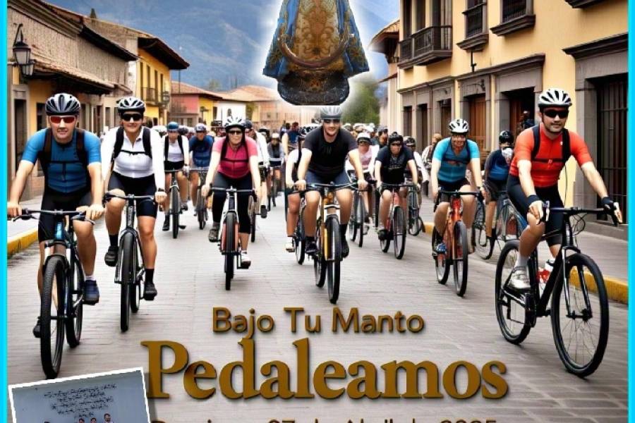 Festividades de la Virgen del Valle: 19° biciperegrinación “Bajo tu manto pedaleamos”