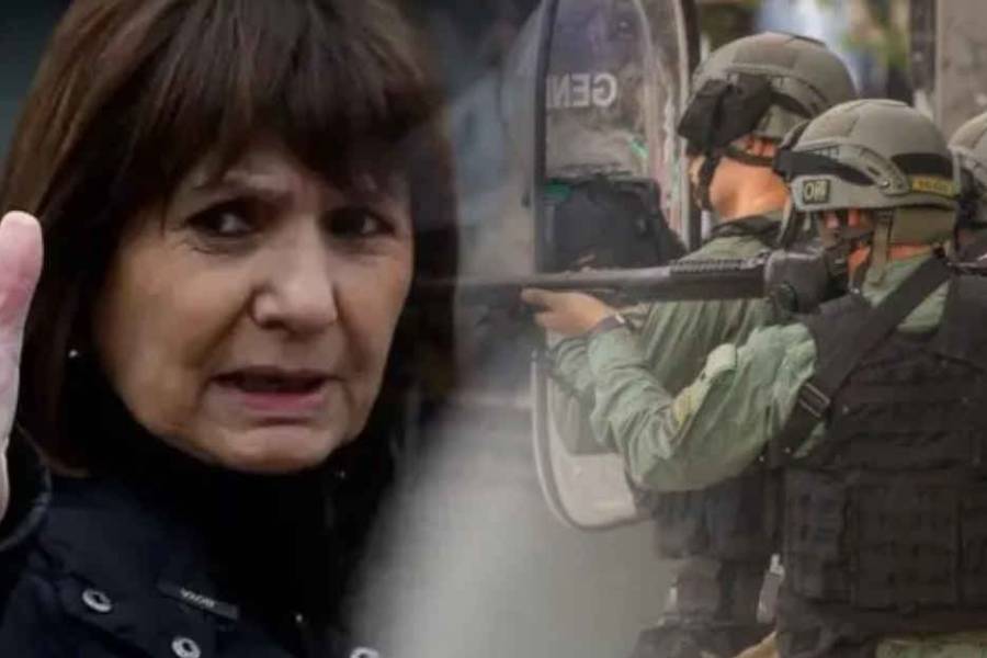 Denuncian que Patricia Bullrich lleva gastados 56 mil millones de pesos en armas para reprimir