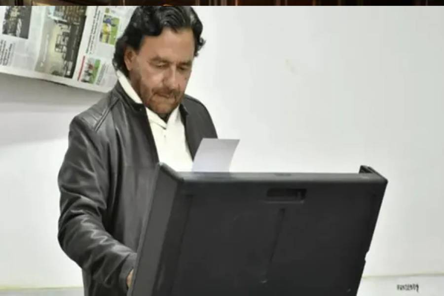 Gustavo Sáenz tras votar en Salta: 