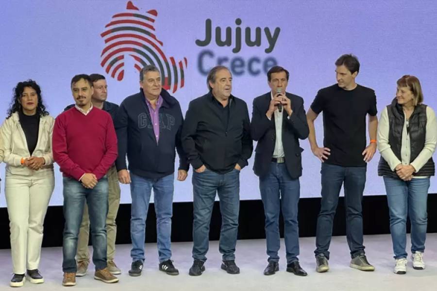 Carlos Sadir celebró el triunfo de Jujuy Crece: 