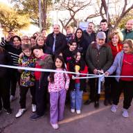 Renovaron la Plazoleta Dr. Mario Dardo Aguirre en el corazón del barrio de La Tablada
