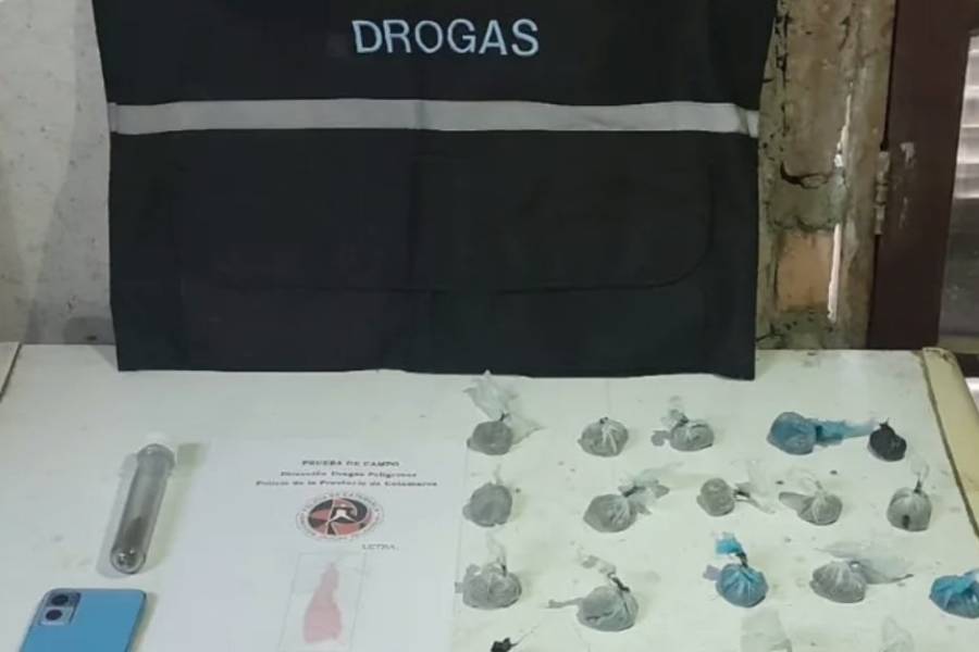 Secuestran marihuana y detienen a un joven en allanamiento en Recreo