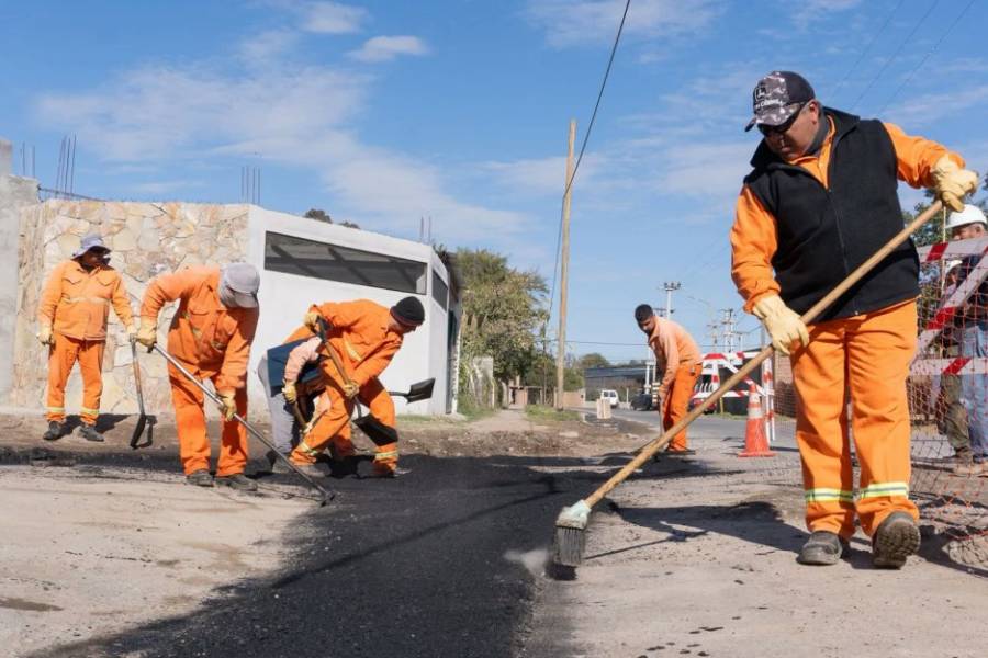 Valle Viejo avanza en mejoras de la infraestructura vial del departamento