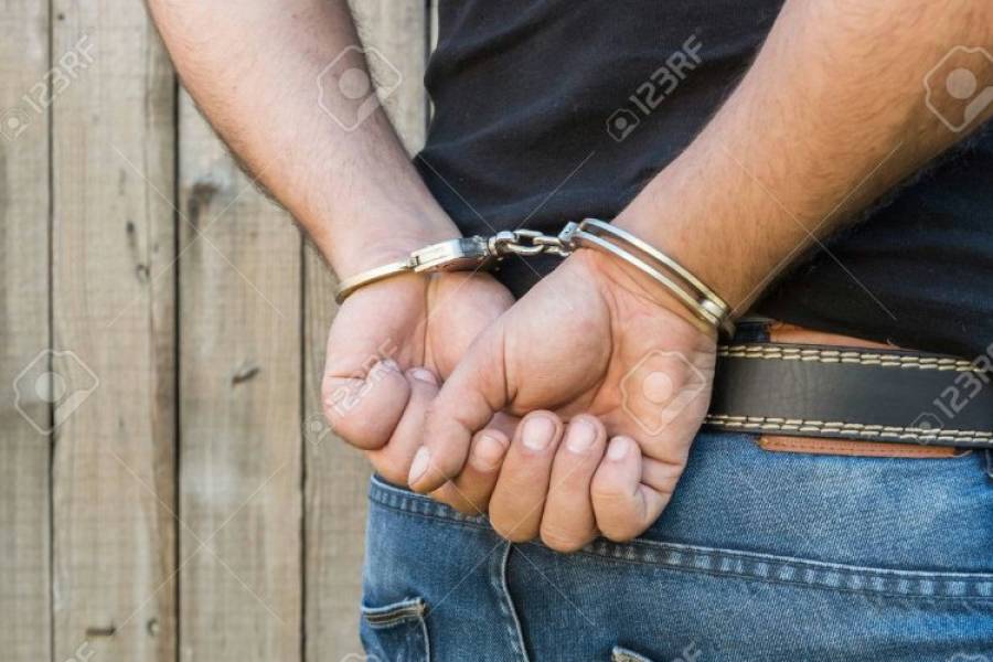 Tras golpear a su pareja y amenazarla fue detenido
