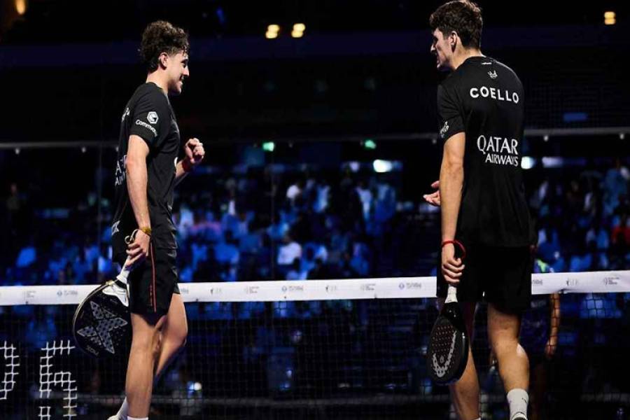 Tapia y Coello van por la corona mundial en Kuwait