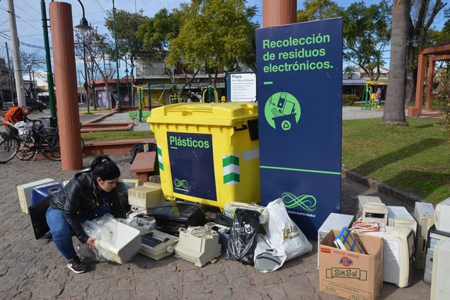 Ciudad lanza campaña de recolección de residuos electrónicos