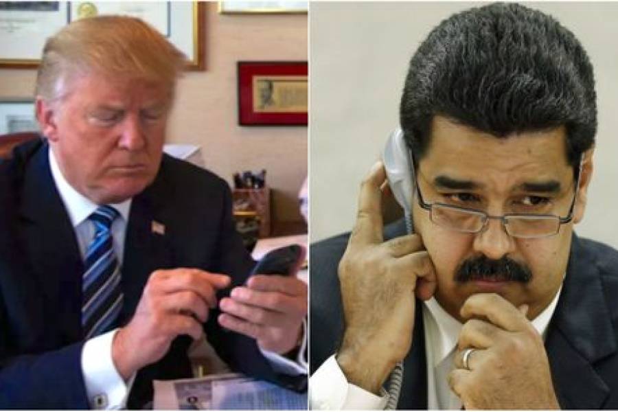 Donald Trump amenazó por teléfono a Nicolás Maduro con más acciones militares cerca de Venezuela