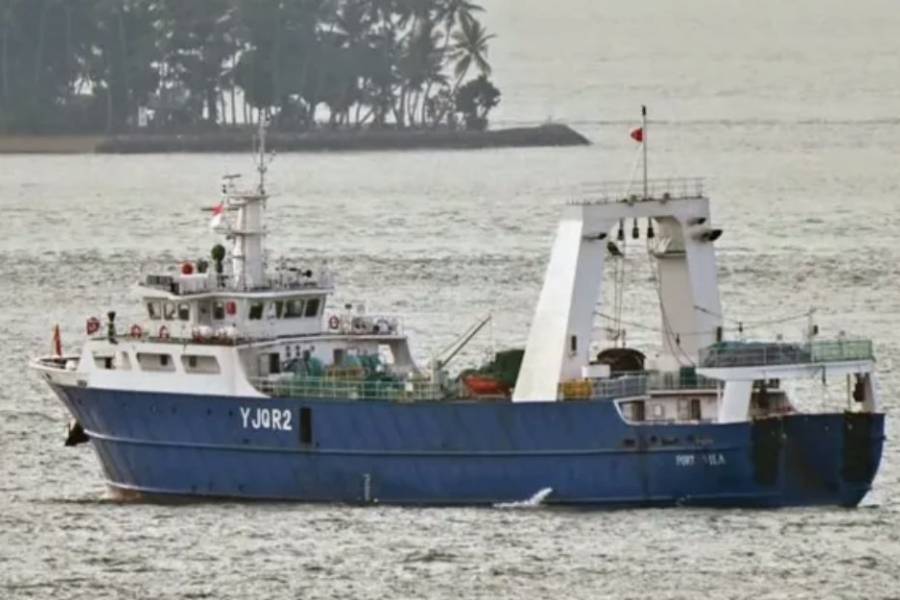 Detectaron un buque extranjero que estaba pescando de manera ilegal en el Mar Argentino