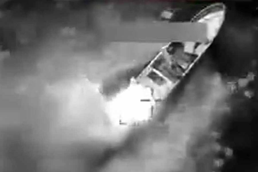 Estados Unidos atacó otra supuesta narcolancha en el Pacífico: dos muertos