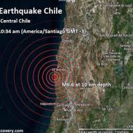 Un sismo de 6.1 sacudió a Chile y se sintió en Argentina
