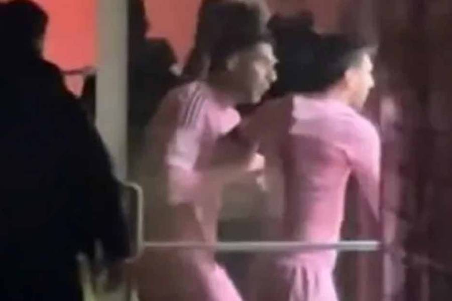 La inesperada reacción de Lionel Messi con el árbitro tras la goleada de Inter Miami ante LAFC