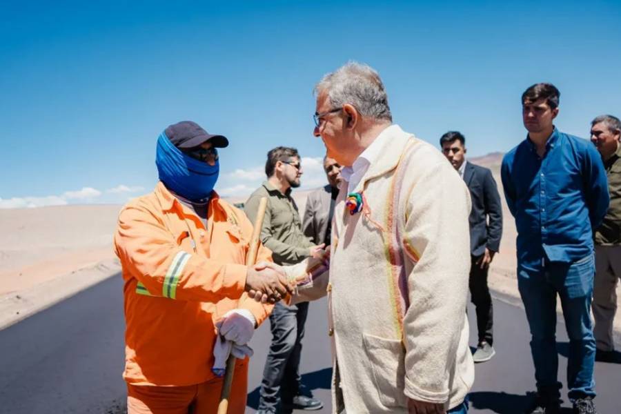 Jalil inauguró una estratégica obra eléctrica para la Puna de Catamarca
