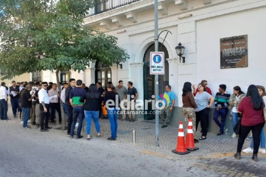 Trabajadores judiciales inician medidas de fuerza el miércoles 18