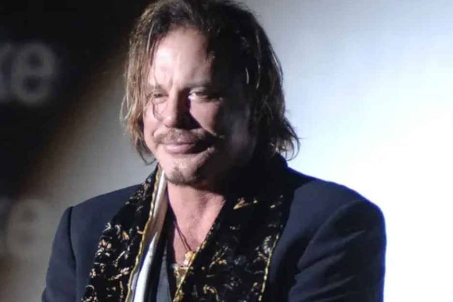 Filtraron fotos del desalojo de Mickey Rourke por falta de pago de su alquiler