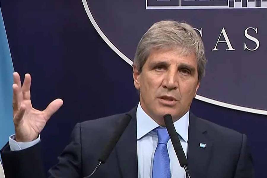 Caputo sale a buscar $8 billones y US$150 millones en el mercado local