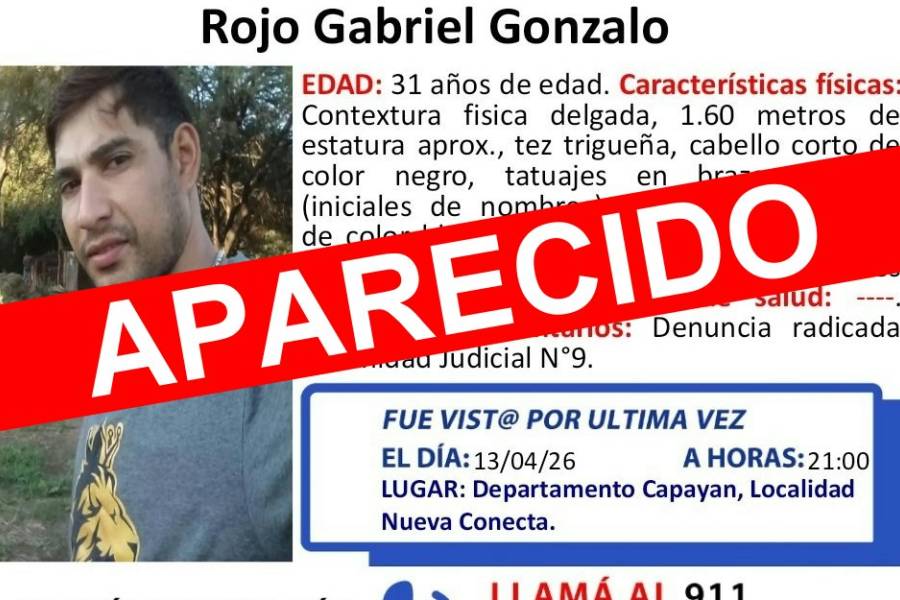 Intensa búsqueda de un joven desparecido en el departamento Capayán 