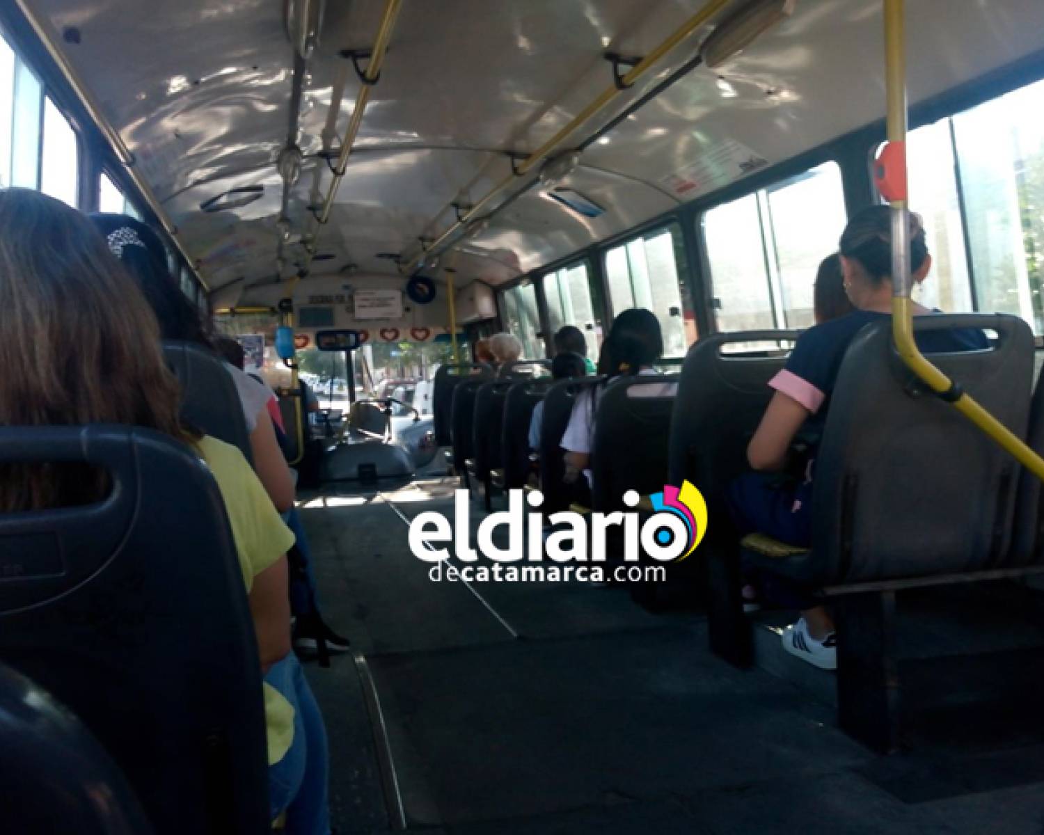 El servicio de transporte urbano es normal 