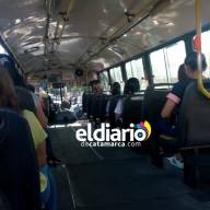 El servicio de transporte urbano es normal 