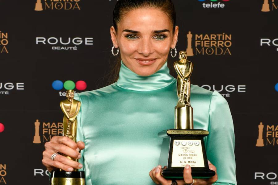 Juana Viale se llevó el Oro en los Martín Fierro de la Moda 2026