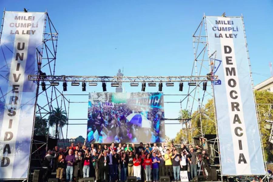 Marcha Federal Universitaria: qué dice el contundente documento publicado por las universidades