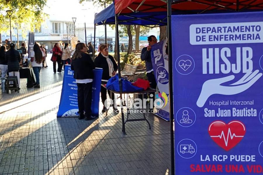 Salud celebró la 3° Expo Enfermería con foco en la prevención