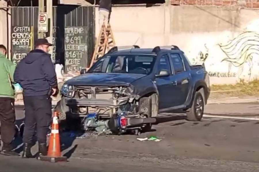Choque en Parque América deja a madre e hija con serias lesiones 