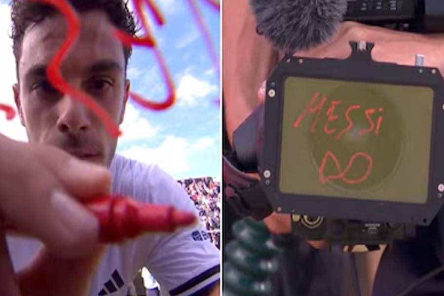 La singular dedicatoria de Francisco Cerúndolo para Messi tras una nueva victoria en el ATP de Queen’s