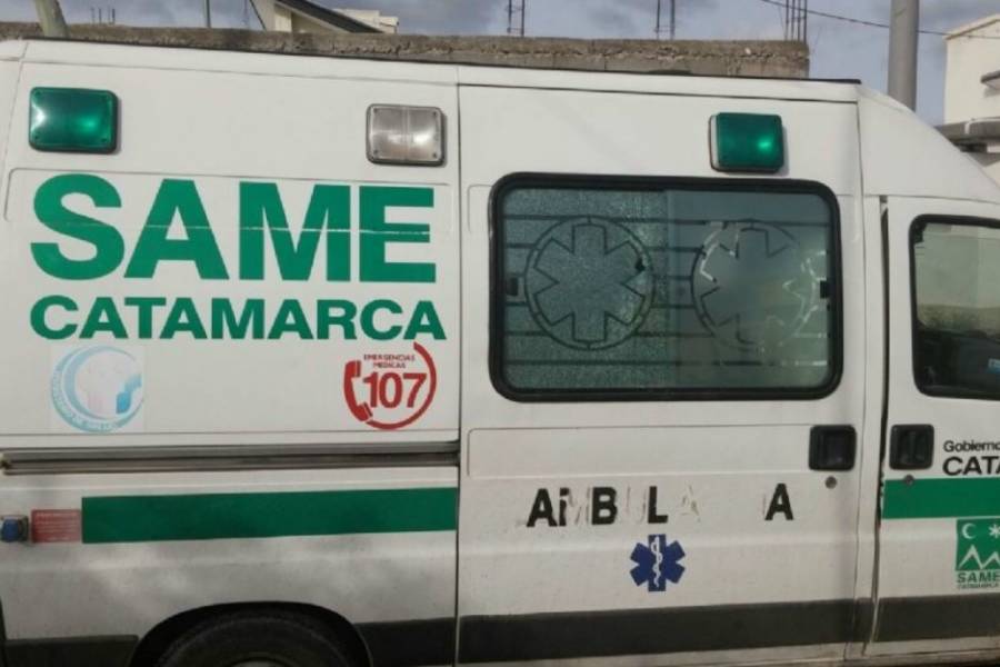 Quiso robarse una ambulancia del SAME y terminó detenido