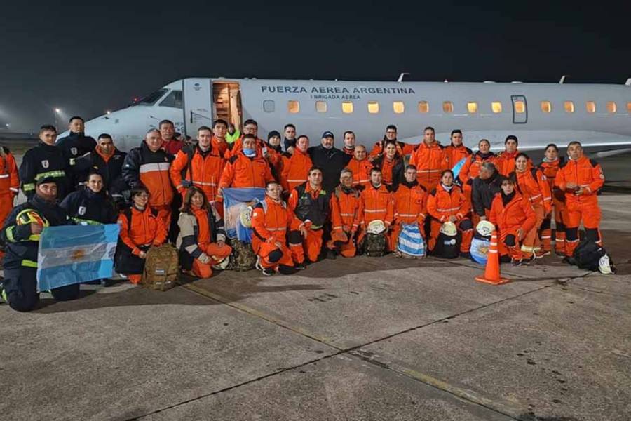 El Gobierno amplió el operativo de asistencia a Venezuela con un nuevo contingente de brigadistas