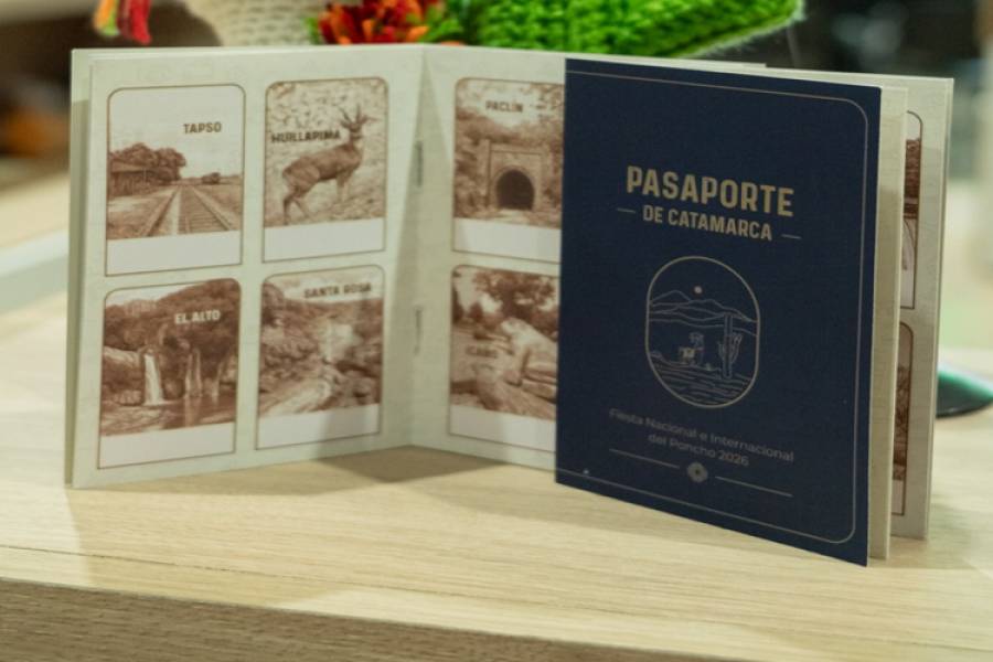 Los visitantes al predio ferial pueden acceder al novedoso “Pasaporte del Poncho”