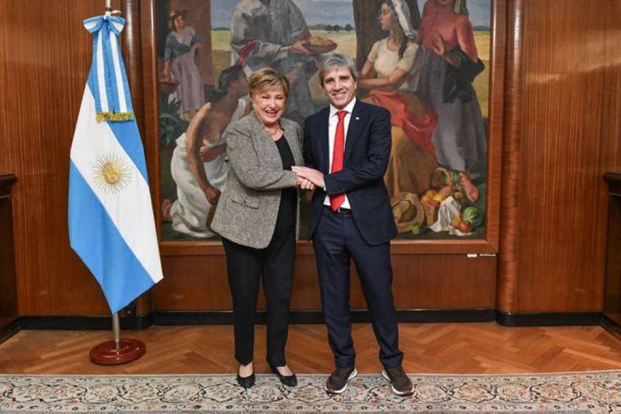 Kristalina Georgieva dijo que la pobreza bajó al 20% en Argentina