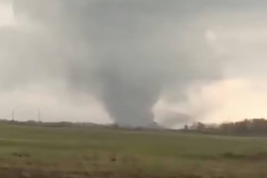 Tornado causó destrozos y heridos leves en una zona rural del centro-sur de Santa Fe