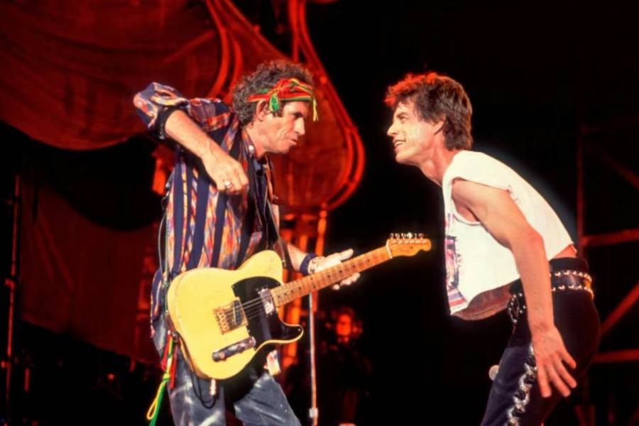 El conflicto entre Mick Jagger y Keith Richards que casi separa a los Rolling Stones en los 80
