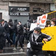 Incidentes en el Congreso: tras la fallida sesión en Diputados, manifestantes tiraron piedras y Gendarmería respondió con gases
